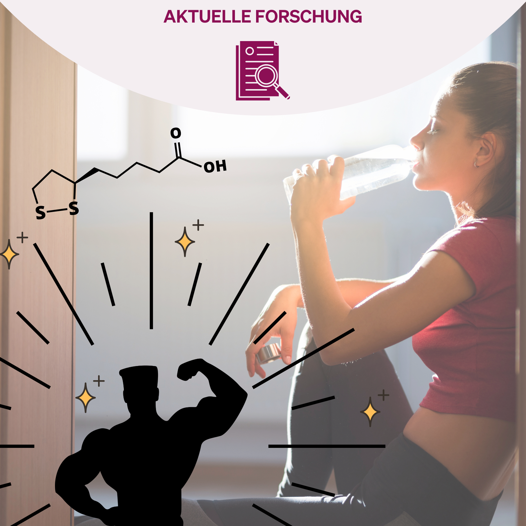 Alpha-Liponsäure & SoluSmart® - Schnelle Muskelerholung nach intensiven Belastungen