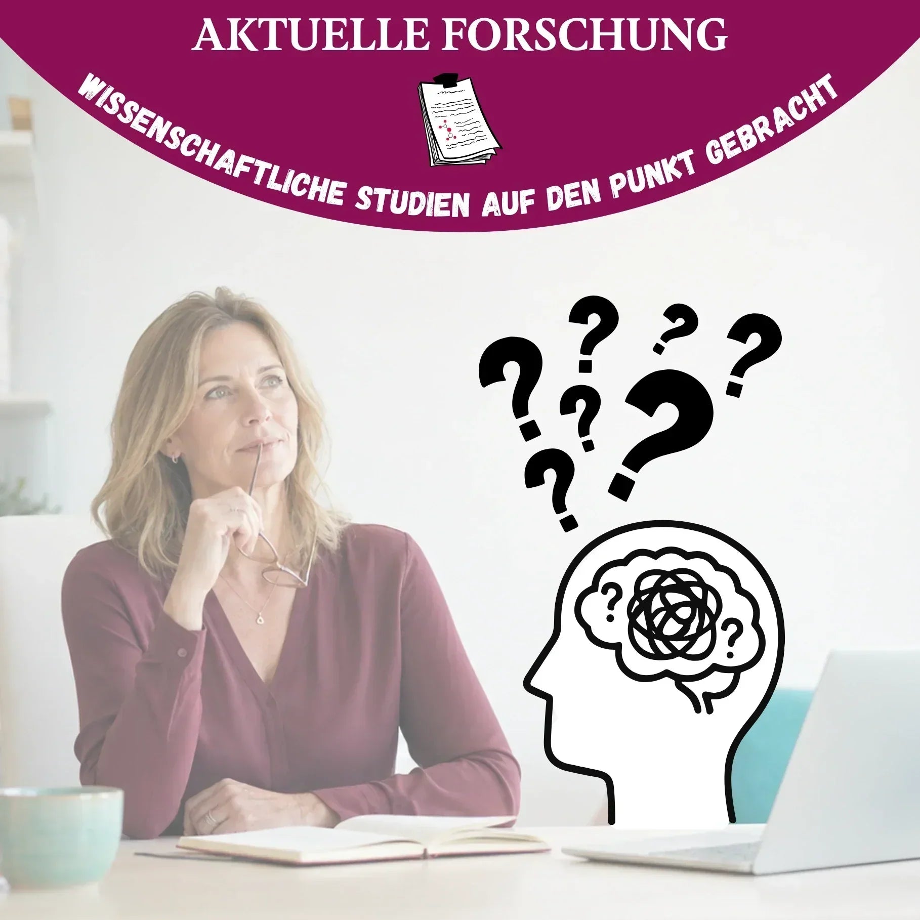 Plötzlich fehlen die Worte: Was Brain Fog in den Wechseljahren mit dem Gehirn macht