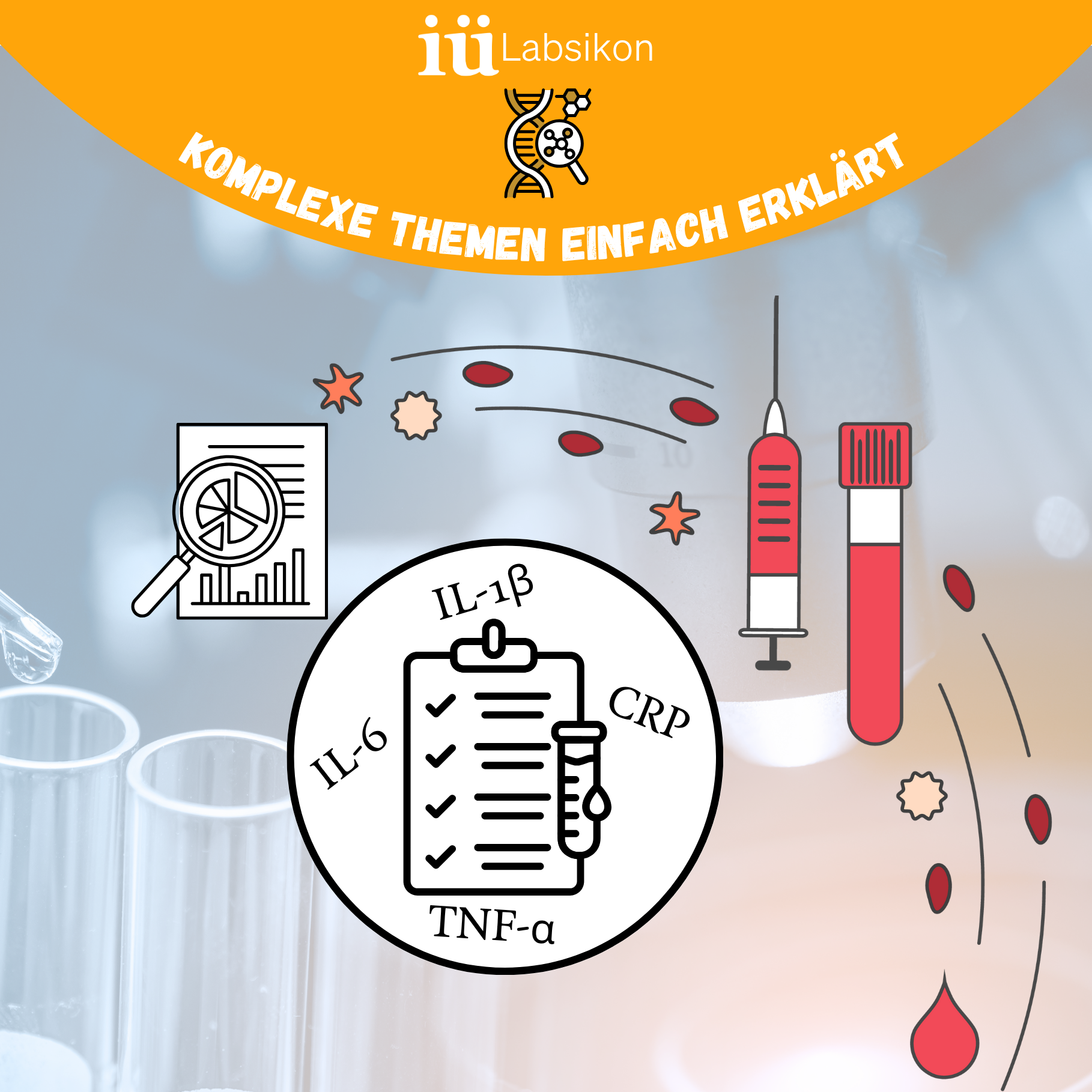 Kleine Marker, große Wirkung auf deine Vitalität - Was CRP, IL-6 & Co. verraten