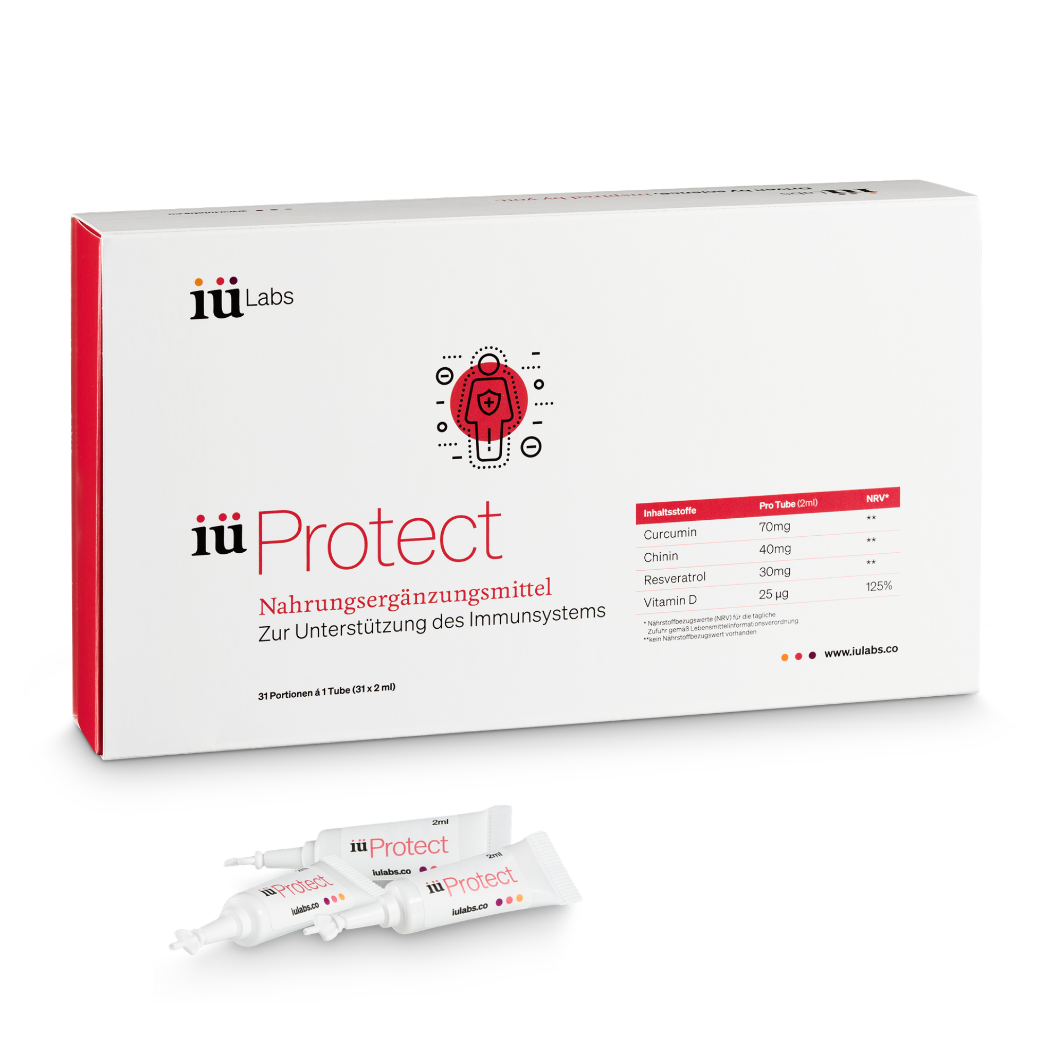 iüLabs Immunsystem & Wohlbefinden Einmalkauf iüProtect iüProtect – Unterstützung des Immunsystems im Alltag