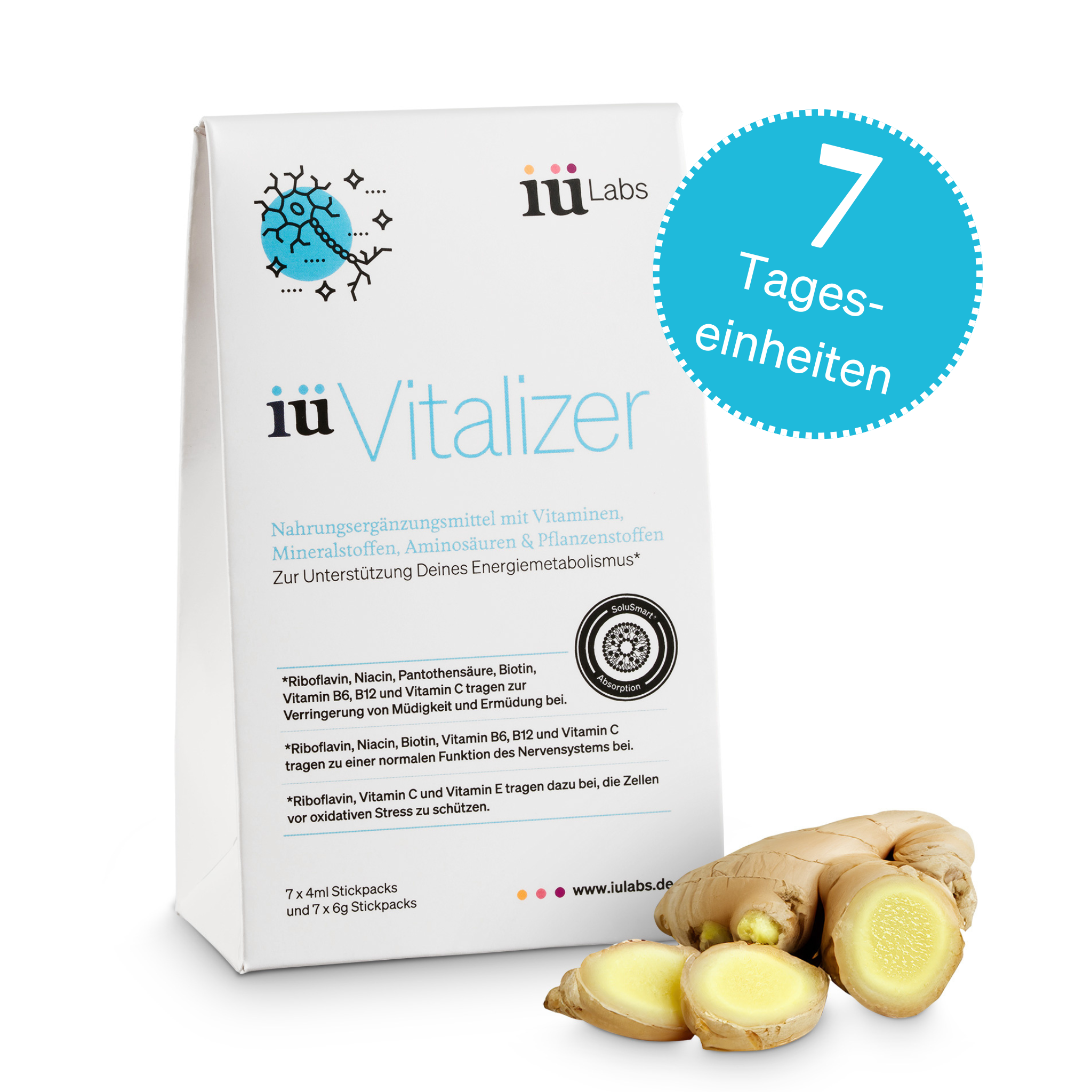 iüLabs Probierpack (7 Tageseinheiten) iüVitalizer